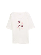 TOM TAILOR CASUAL WOMEN T-shirt basic with print Freizeitshirts /-hemden TOM TAILOR CASUAL WOMEN 10332 S