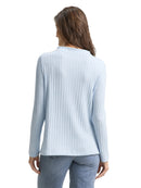 TOM TAILOR CASUAL WOMEN T-shirt cosy wide rib mock neck Freizeitshirts /-hemden TOM TAILOR CASUAL WOMEN