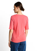TOM TAILOR CASUAL WOMEN T-shirt crew necck with print Freizeitshirts /-hemden TOM TAILOR CASUAL WOMEN