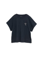 TOM TAILOR CASUAL WOMEN T-shirt crew neck chest artwor Freizeitshirts /-hemden TOM TAILOR CASUAL WOMEN 11019 XS