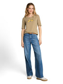 TOM TAILOR CASUAL WOMEN T-shirt crew necck with print Freizeitshirts /-hemden TOM TAILOR CASUAL WOMEN