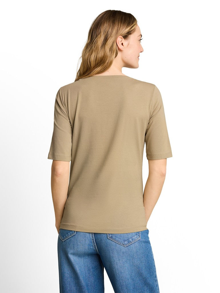 TOM TAILOR CASUAL WOMEN T-shirt crew necck with print Freizeitshirts /-hemden TOM TAILOR CASUAL WOMEN