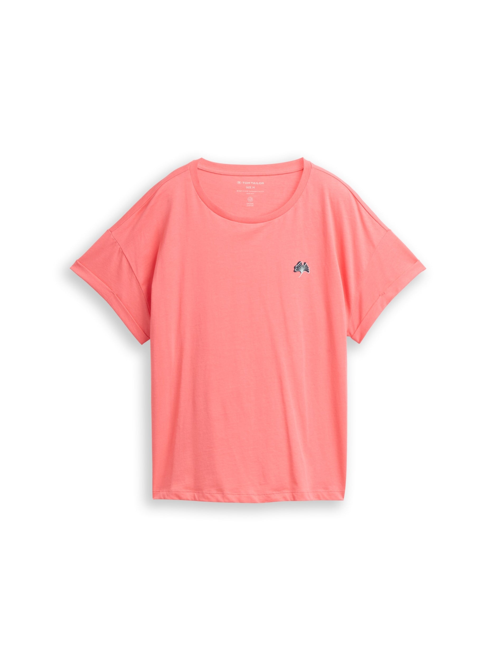 TOM TAILOR CASUAL WOMEN T-shirt drop schoulder chest Freizeitshirts /-hemden TOM TAILOR CASUAL WOMEN 40029 XS