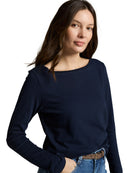 TOM TAILOR CASUAL WOMEN T-shirt logsleeve slub Freizeitshirts /-hemden TOM TAILOR CASUAL WOMEN