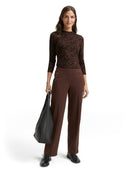 TOM TAILOR CASUAL WOMEN T-shirt mock neck alloverprint