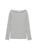 TOM TAILOR CASUAL WOMEN T-shirt striped boatneck Freizeitshirts /-hemden TOM TAILOR CASUAL WOMEN 38585 S