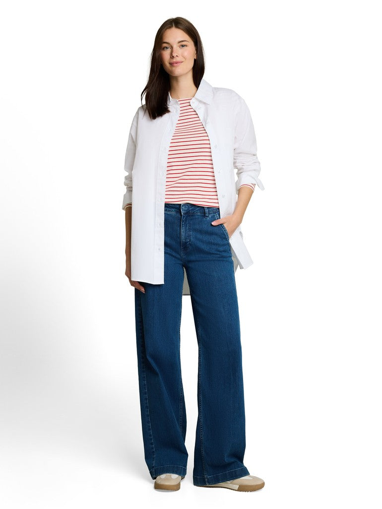 TOM TAILOR CASUAL WOMEN T-Shirt striped boatneck Freizeitshirts /-hemden TOM TAILOR CASUAL WOMEN