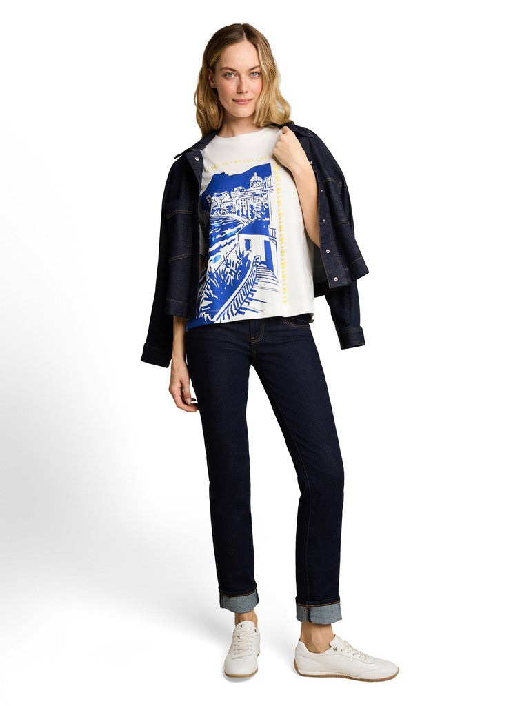 TOM TAILOR CASUAL WOMEN T-Shirt with artwork Freizeitshirts /-hemden TOM TAILOR CASUAL WOMEN