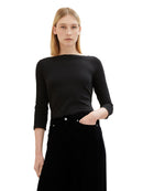 TOM TAILOR CASUAL WOMEN TSHIRT BASIC SLUB NOS Freizeitshirts /-blusen TOM TAILOR CASUAL WOMEN