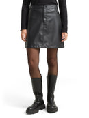 TOM TAILOR DENIM WOMEN mini fake leather skirt Kleider & Röcke TOM TAILOR DENIM WOMEN