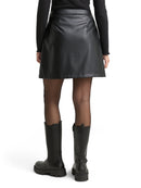 TOM TAILOR DENIM WOMEN mini fake leather skirt Kleider & Röcke TOM TAILOR DENIM WOMEN