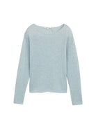 TOM TAILOR DENIM WOMEN soft boat neck pullover Freizeitpullover TOM TAILOR DENIM WOMEN 14395 XS