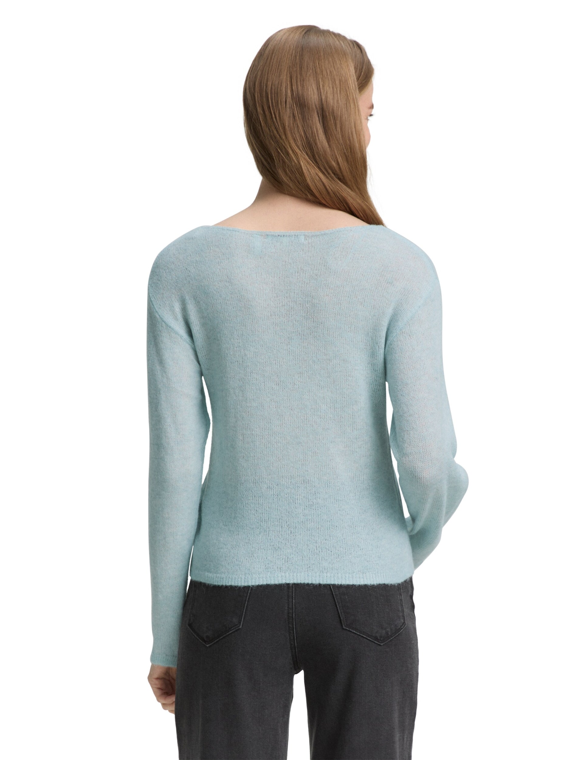 TOM TAILOR DENIM WOMEN soft boat neck pullover Freizeitpullover TOM TAILOR DENIM WOMEN