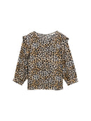 TOM TAILOR DENIM WOMEN blouse with sleeve detail Freizeitshirts /-blusen TOM TAILOR DENIM WOMEN 38384 XS