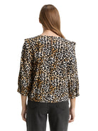 TOM TAILOR DENIM WOMEN blouse with sleeve detail Freizeitshirts /-blusen TOM TAILOR DENIM WOMEN