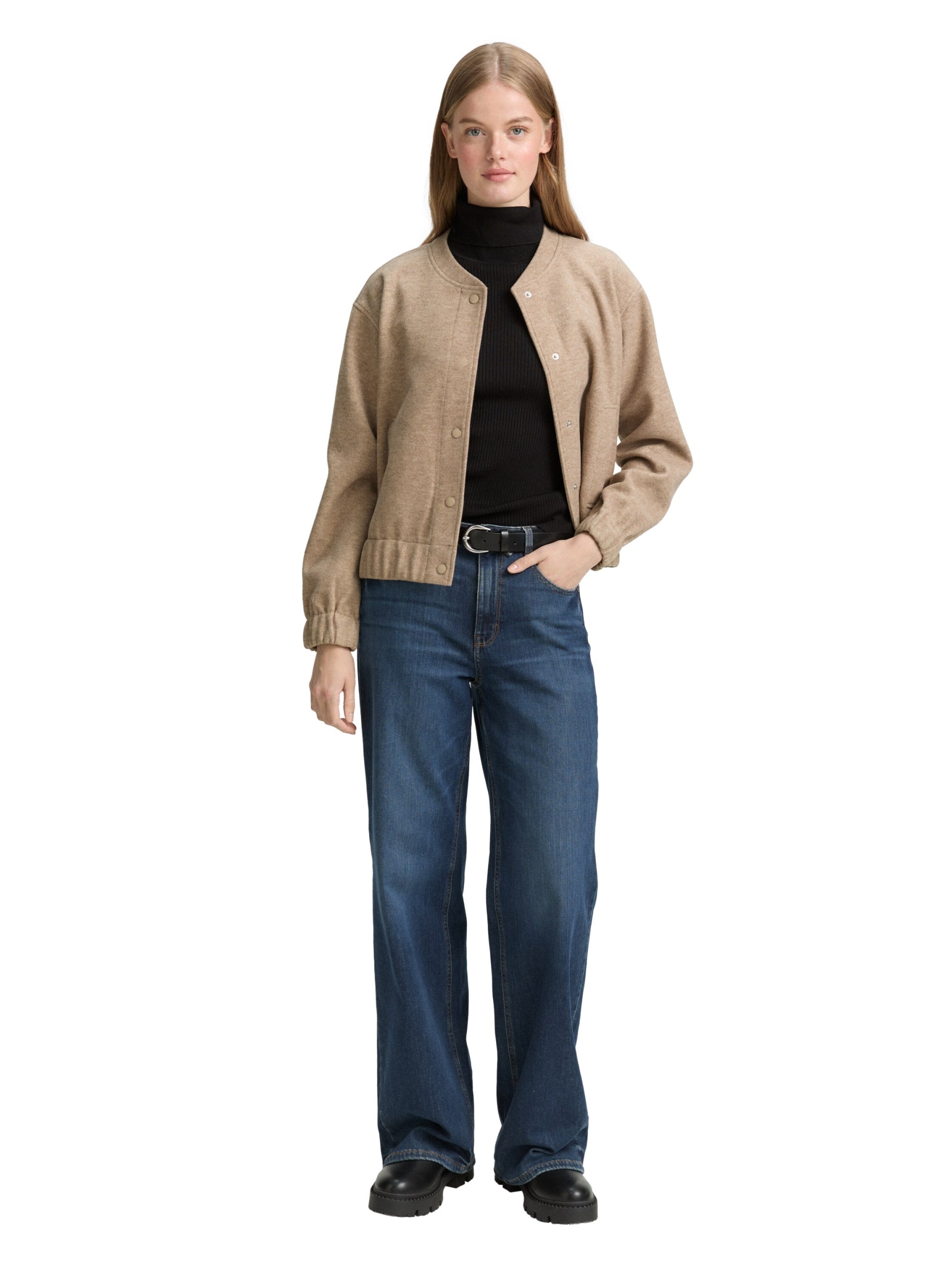 TOM TAILOR DENIM WOMEN bomber colla jacket Freizeitjacken TOM TAILOR DENIM WOMEN