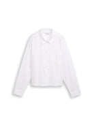 TOM TAILOR DENIM WOMEN boxy poplin shirt with pocket Freizeitshirts /-blusen TOM TAILOR DENIM WOMEN 20000 XS
