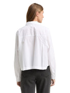 TOM TAILOR DENIM WOMEN boxy poplin shirt with pocket Freizeitshirts /-blusen TOM TAILOR DENIM WOMEN