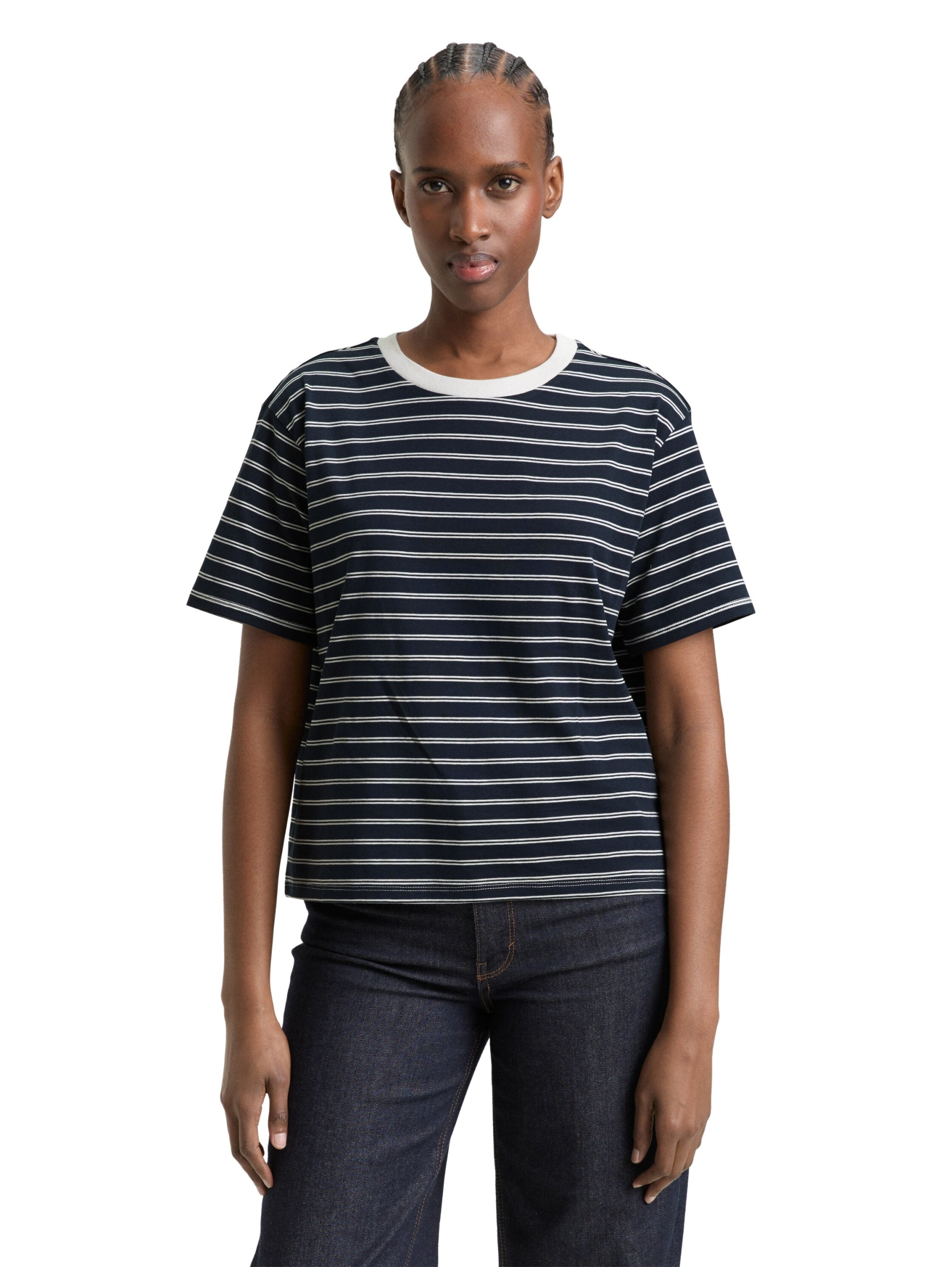 TOM TAILOR DENIM WOMEN boxy T-shirt Freizeitshirts /-blusen TOM TAILOR DENIM WOMEN