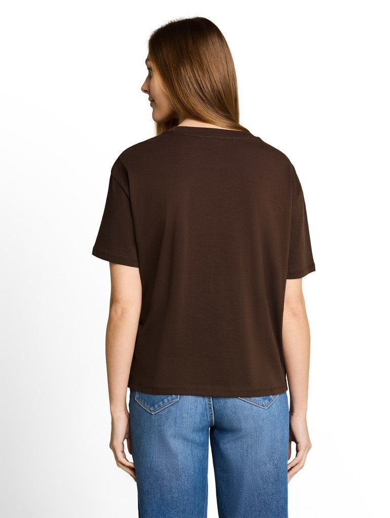 TOM TAILOR DENIM WOMEN boxy T-shirt with print Freizeitshirts /-blusen TOM TAILOR DENIM WOMEN