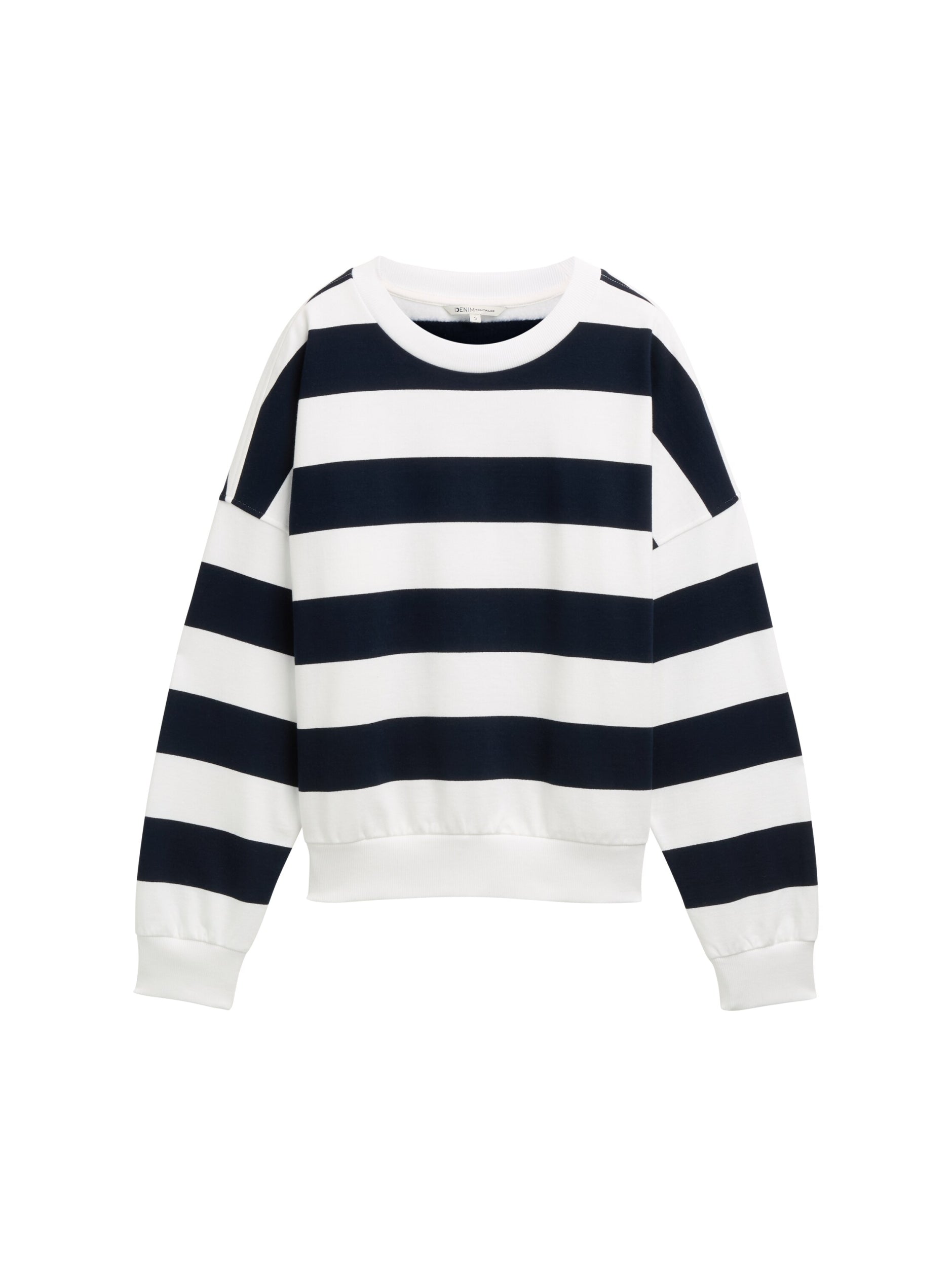 TOM TAILOR DENIM WOMEN Crewneck Sweatshirt Freizeitpullover TOM TAILOR DENIM WOMEN 34669 XS