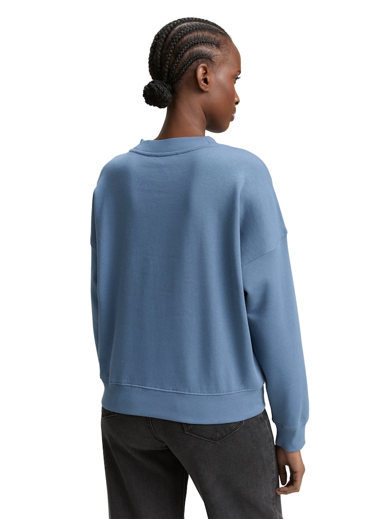 TOM TAILOR DENIM WOMEN crewneck sweatshirt Freizeitpullover TOM TAILOR DENIM WOMEN