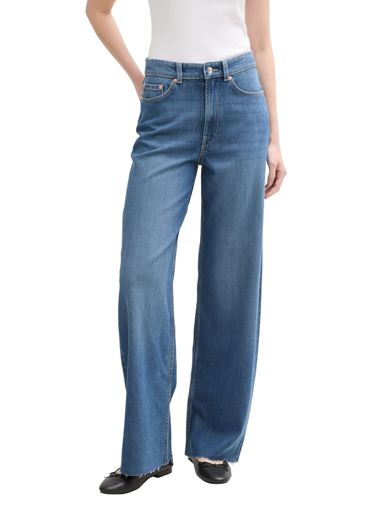 TOM TAILOR DENIM WOMEN Denim Wid Leg Freizeithosen TOM TAILOR DENIM WOMEN