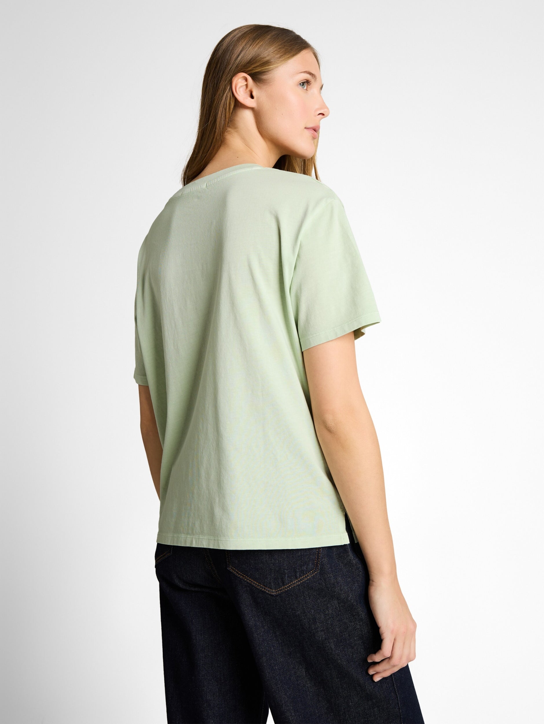 TOM TAILOR DENIM WOMEN Dyed boxy T-shirt Freizeitshirts /-blusen TOM TAILOR DENIM WOMEN
