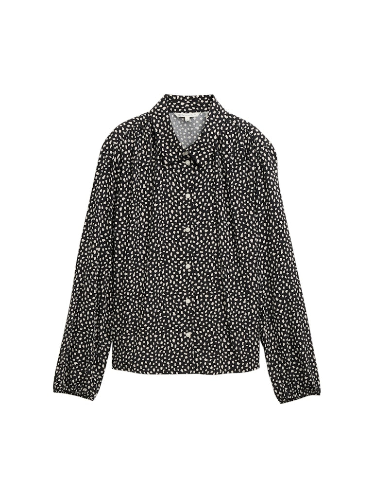 TOM TAILOR DENIM WOMEN Feminine blouse with placket Freizeitshirts /-blusen TOM TAILOR DENIM WOMEN 38411 XS
