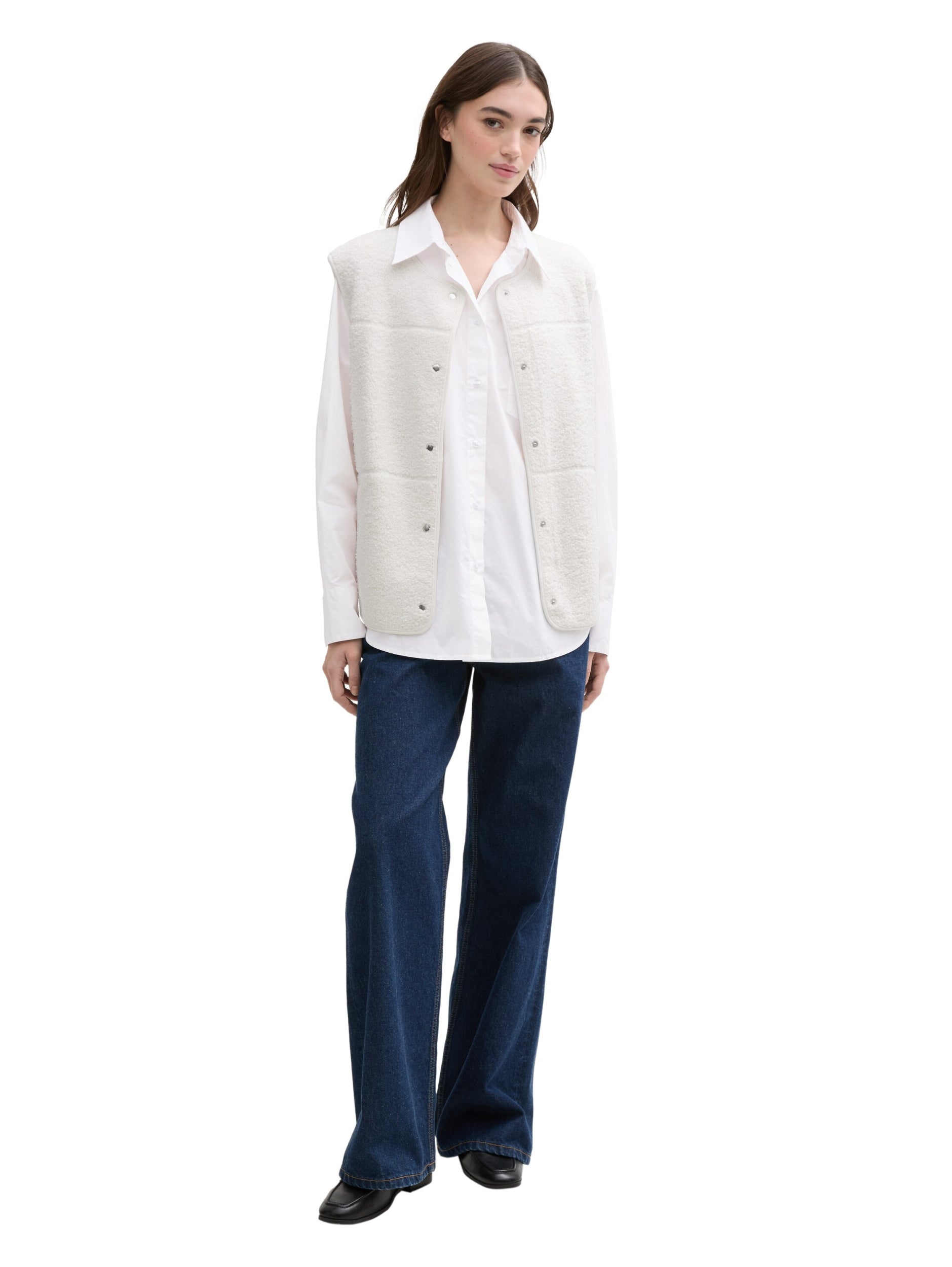 TOM TAILOR DENIM WOMEN poplin shirt with pocket Freizeitshirts /-blusen TOM TAILOR DENIM WOMEN
