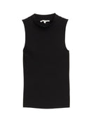 TOM TAILOR DENIM WOMEN rib top with stand up collar Freizeitshirts /-blusen TOM TAILOR DENIM WOMEN 14482 XS