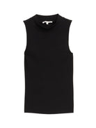 TOM TAILOR DENIM WOMEN rib top with stand up collar Freizeitshirts /-blusen TOM TAILOR DENIM WOMEN 14482 XS