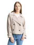 TOM TAILOR DENIM WOMEN short trenchcoat Freizeitjacken TOM TAILOR DENIM WOMEN