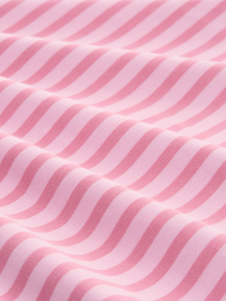 TOM TAILOR DENIM WOMEN striped interlock t-Shirt Freizeitshirts /-blusen TOM TAILOR DENIM WOMEN