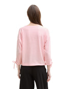 TOM TAILOR DENIM WOMEN STRUCTURED STRIPE T-SHIRT NOS Freizeitshirts /-blusen TOM TAILOR DENIM WOMEN