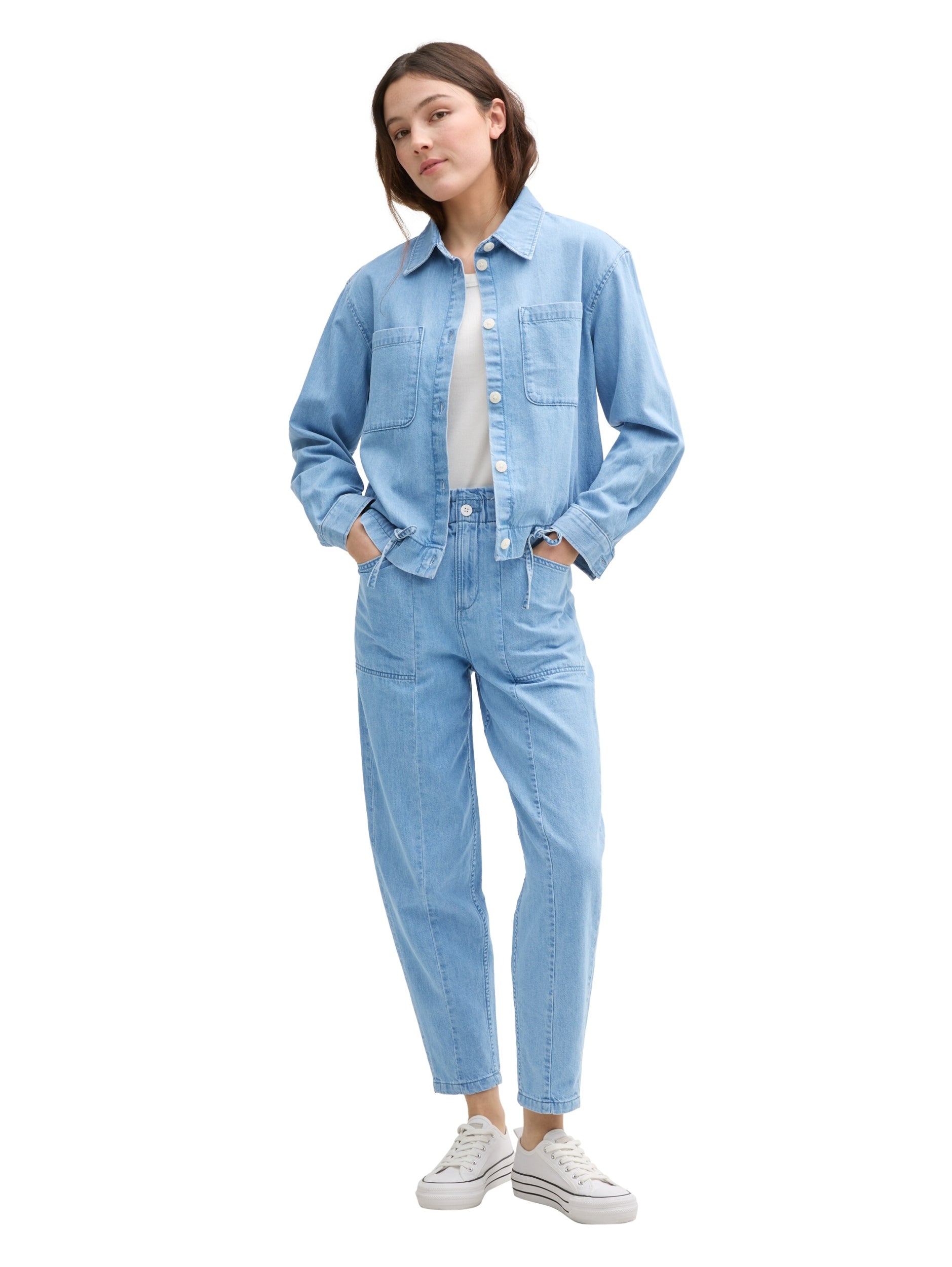TOM TAILOR DENIM WOMEN summer denim jacket Freizeitjacken TOM TAILOR DENIM WOMEN