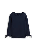 TOM TAILOR DENIM WOMEN Sweatshirt w. sleeve detail Freizeitpullover TOM TAILOR DENIM WOMEN 10668 XS