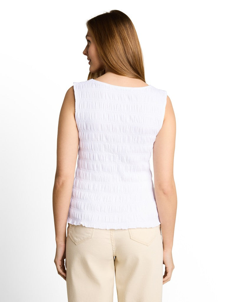 TOM TAILOR DENIM WOMEN top with smocking Freizeitshirts /-blusen TOM TAILOR DENIM WOMEN
