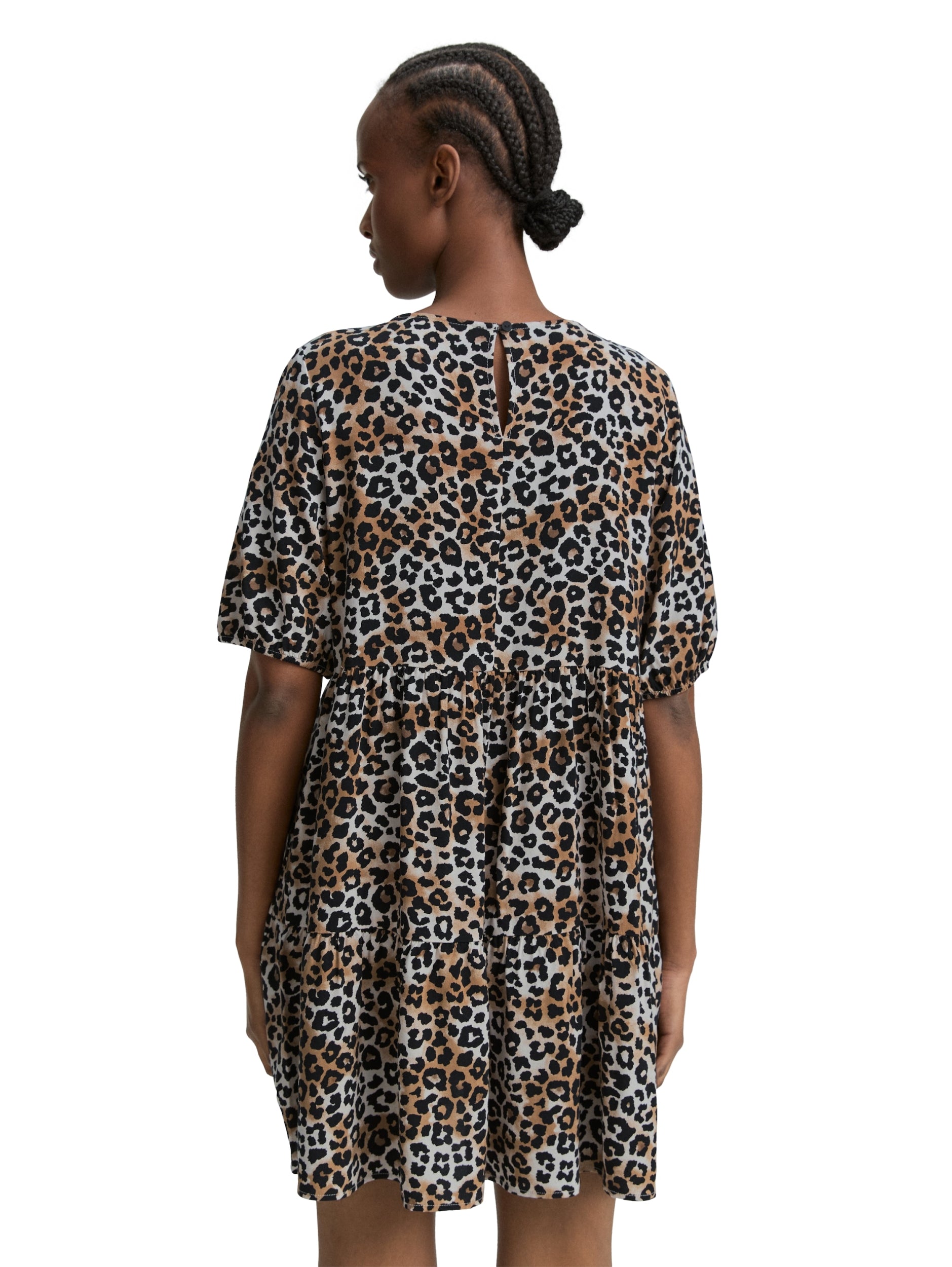 TOM TAILOR DENIM WOMEN viscose tiered dress Freizeitshirts /-blusen TOM TAILOR DENIM WOMEN