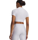 UNDER ARMOUR HEATGEAR CROP MOCK SS Trainingsshirts UNDER ARMOUR