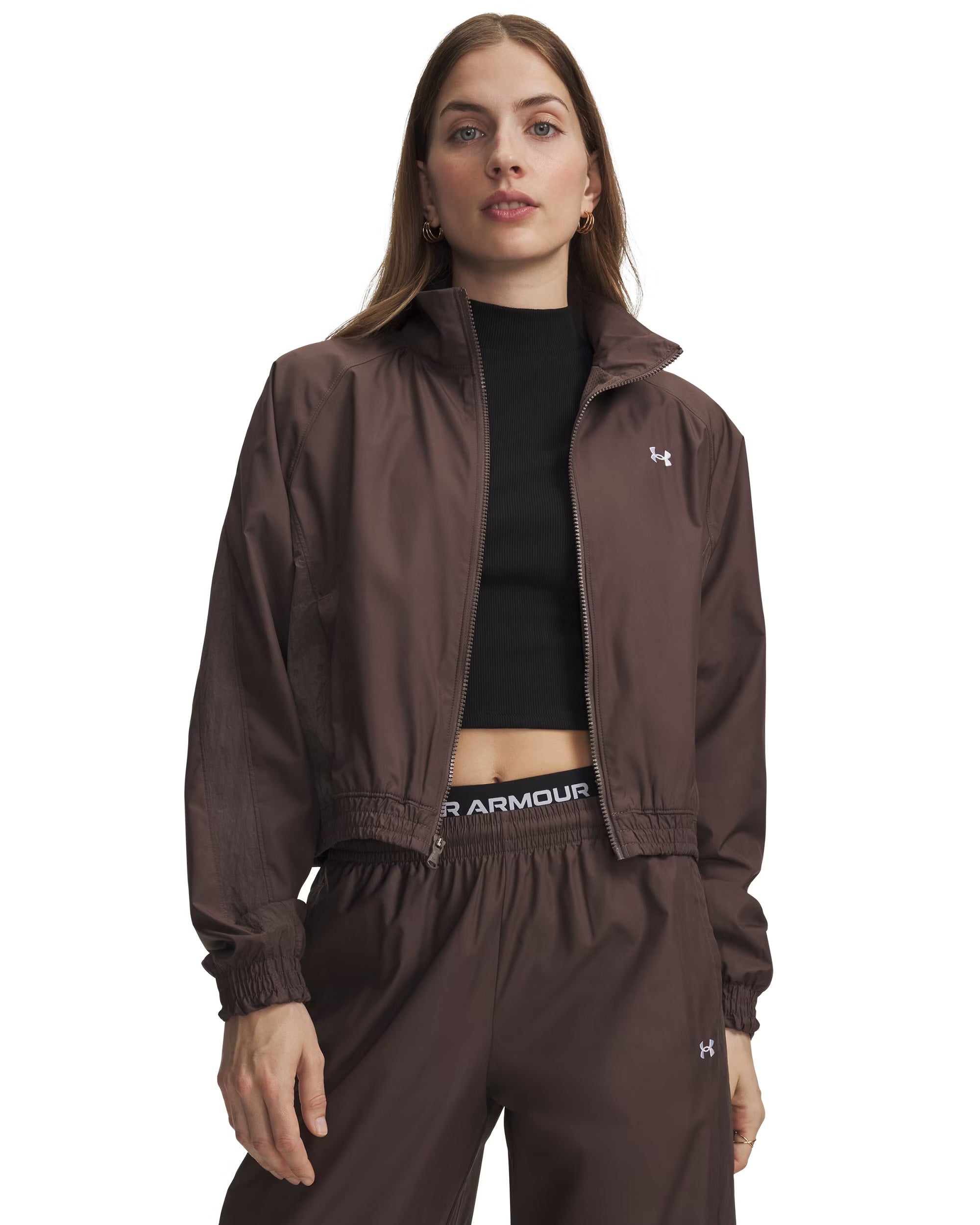 UNDER ARMOUR ICON WOVEN JACKET UNDER ARMOUR TAUPE DUSK XS