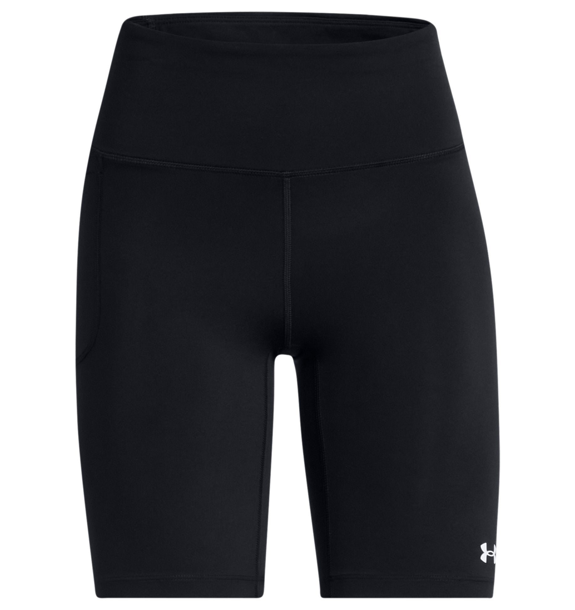 UNDER ARMOUR MOTION BIKE SHORT EMEA Trainingshosen & Jogginghosen UNDER ARMOUR BLACK/WHITE-DK SMOKE GREY-GREY XS