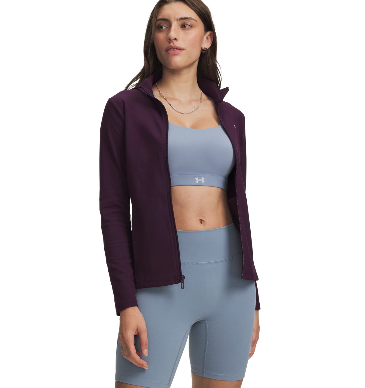 UNDER ARMOUR MOTION FZ Trainingsjacken UNDER ARMOUR PURPLE ECHO XS