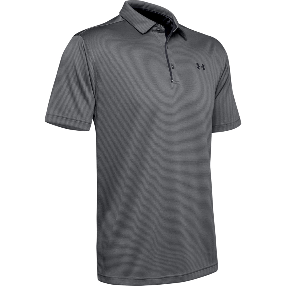 UNDER ARMOUR TECH POLO Trainingsshirts UNDER ARMOUR GRAPHITE S