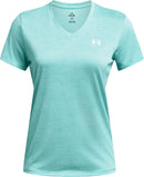 UNDER ARMOUR TECH SSV- TWIST Trainingsshirts UNDER ARMOUR RADIAL TURQUOISE S