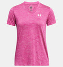 UNDER ARMOUR TECH SSV- TWIST Trainingsshirts UNDER ARMOUR REBEL PINK XS