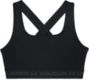 UNDER ARMOUR UA CROSSBACK MID BRA BHs UNDER ARMOUR BLACK XS