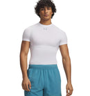 UNDER ARMOUR UA HG ELITE COMP SS Trainingsshirts UNDER ARMOUR 100 WHITE S