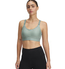 UNDER ARMOUR UA INFINITY MID BRA BHs UNDER ARMOUR 348 SILICA GREEN XS/A