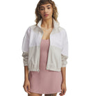 UNDER ARMOUR UA RIVAL WOVEN JACKET 348 SILICA GREEN Freizeitpullover UNDER ARMOUR WHITE/WHITE-BLACK XS